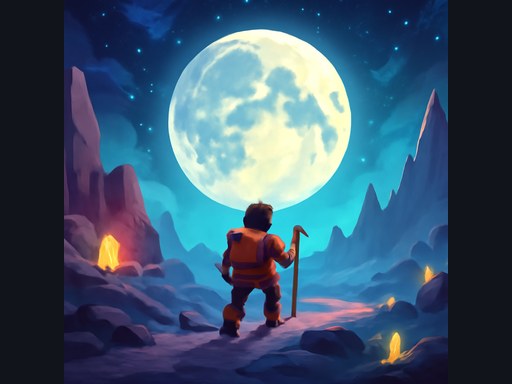 Turbo Cosmic Moon Adventure - Play Free Online Game