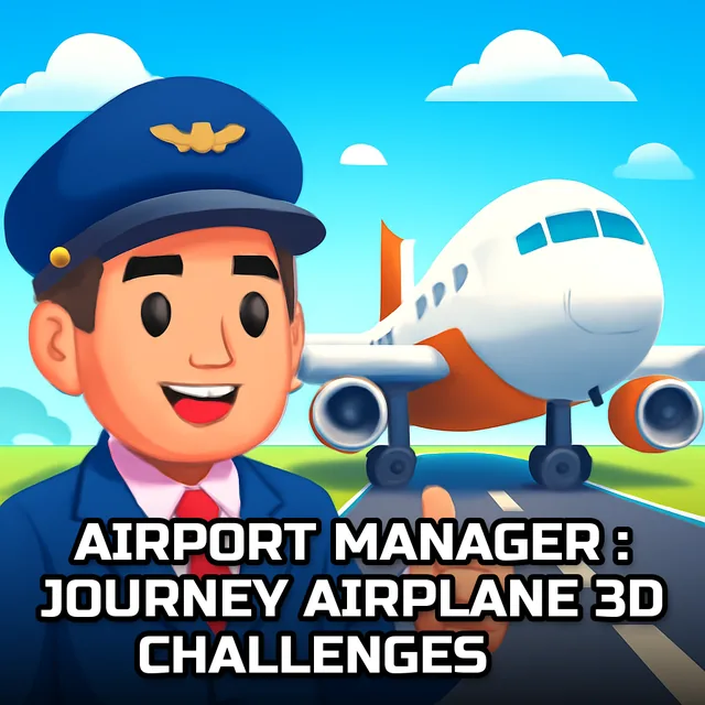 Airport Manager : Journey Airplane 3D Challenges ✈️✈️ - Commercial Jets game