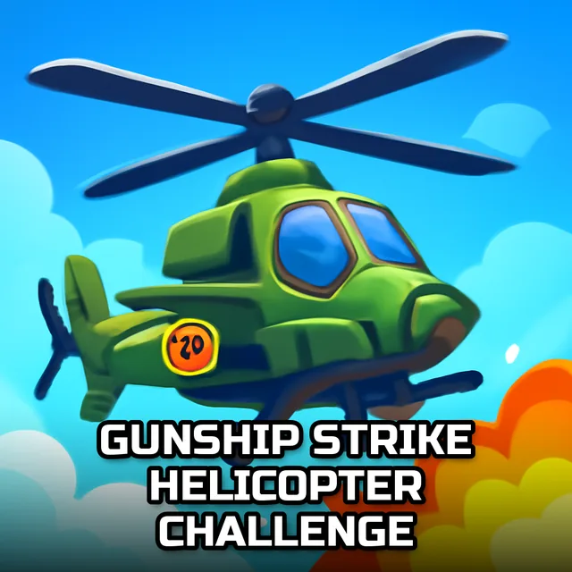 Gunship Strike Helicopter Challenge - Helicopter Rescue game