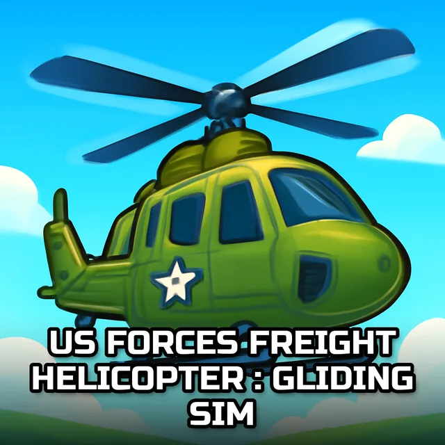US Forces Freight Helicopter : Gliding Sim - Helicopter Rescue game